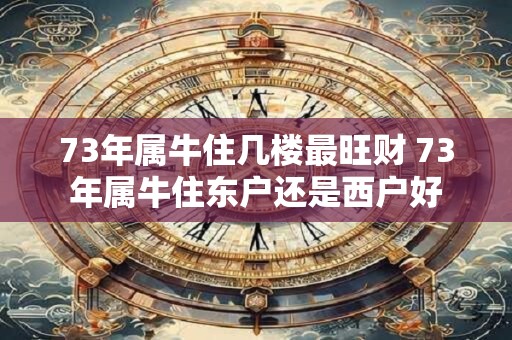 73年属牛住几楼最旺财 73年属牛住东户还是西户好