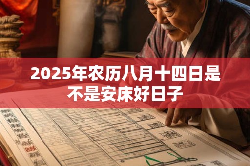 2025年农历八月十四日是不是安床好日子 2025年农历八月十四日是不是安床好日子
