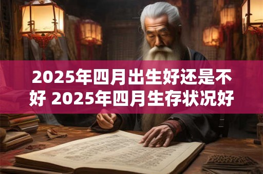 2025年四月出生好还是不好 2025年四月生存状况好吗
