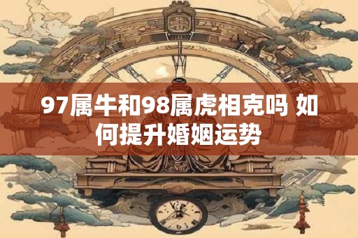 97属牛和98属虎相克吗 如何提升婚姻运势