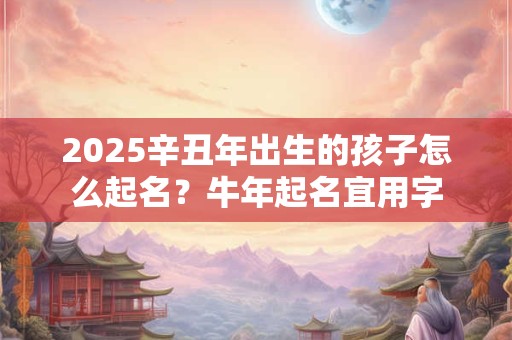 2026辛丑年出生的孩子怎么起名？牛年起名宜用字