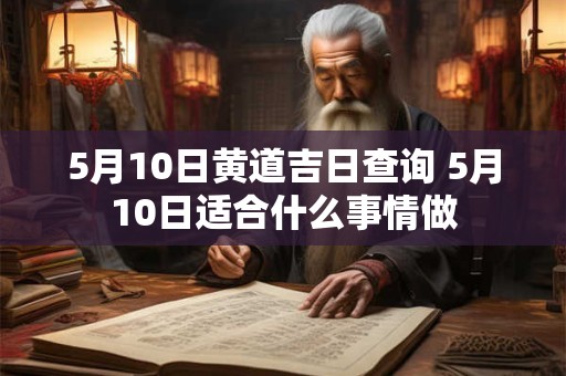5月10日黄道吉日查询 5月10日适合什么事情做