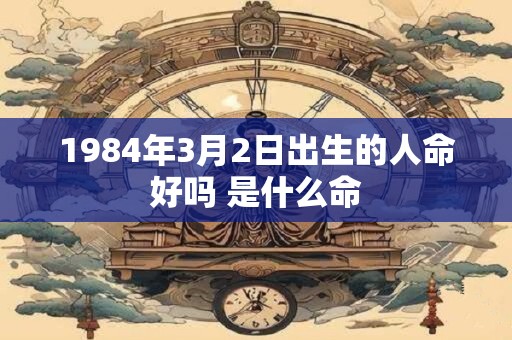 1984年3月2日出生的人命好吗 是什么命