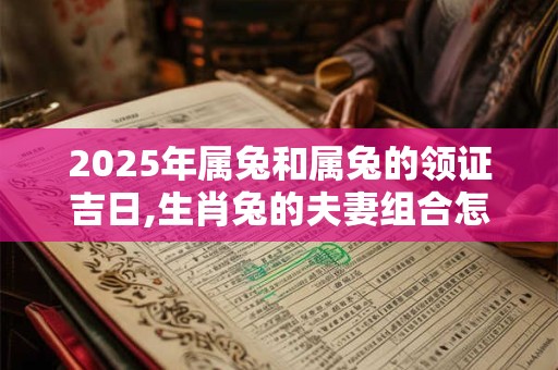 2025年属兔和属兔的领证吉日,生肖兔的夫妻组合怎么样