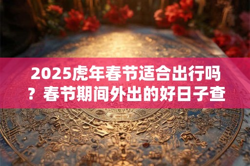 2025虎年春节适合出行吗?春节期间外出的好日子查询! 2025虎年春节适合出行吗?春节期间外出的好日子查询!