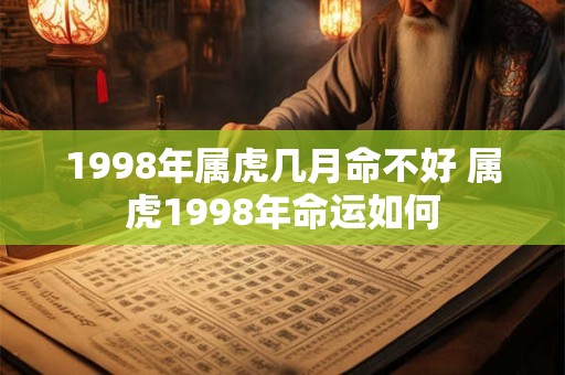 1998年属虎几月命不好 属虎1998年命运如何 1998年属虎几月命不好 属虎1998年命运如何