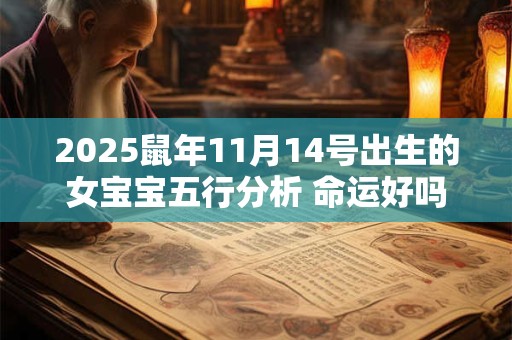 2025鼠年11月14号出生的女宝宝五行分析 命运好吗 2025鼠年11月14号出生的女宝宝五行分析 命运好吗