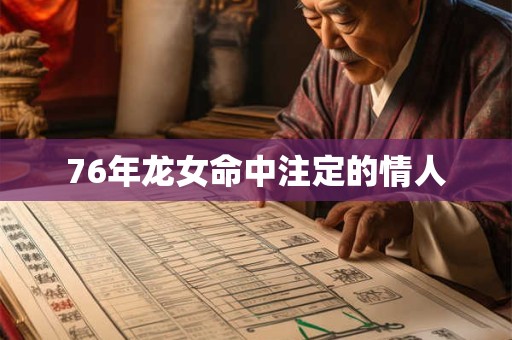 76年龙女命中注定的情人 76年龙女命中注定的情人