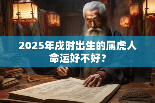 2025年戌时出生的属虎人命运好不好？