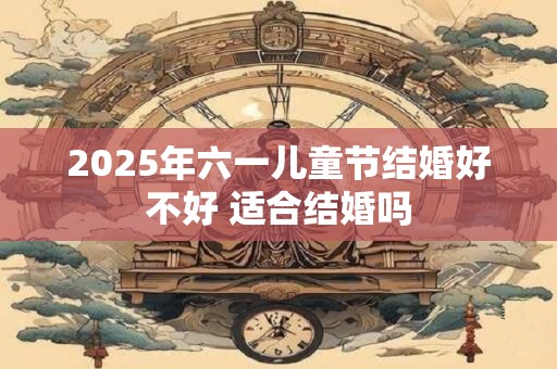2025年六一儿童节结婚好不好 适合结婚吗