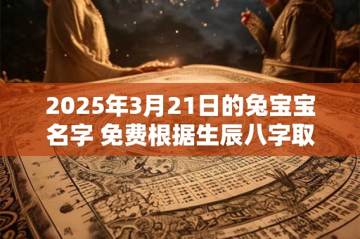 2025年3月21日的兔宝宝名字 免费根据生辰八字取名