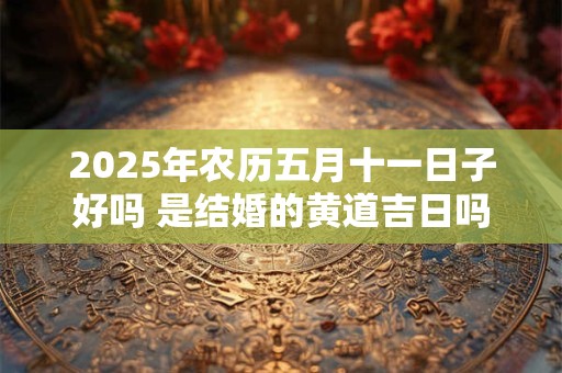 2025年农历五月十一日子好吗 是结婚的黄道吉日吗