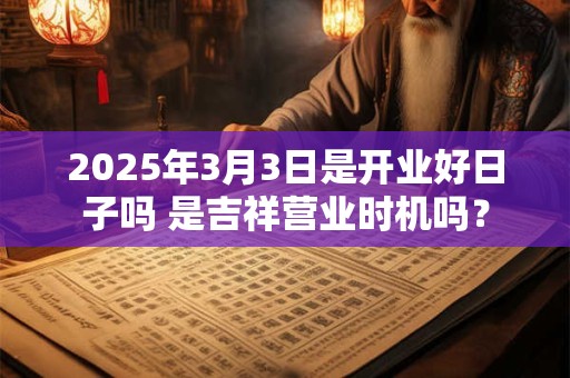 2026年3月3日是开业好日子吗 是吉祥营业时机吗? 2026年3月3日是开业好日子吗 是吉祥营业时机吗?