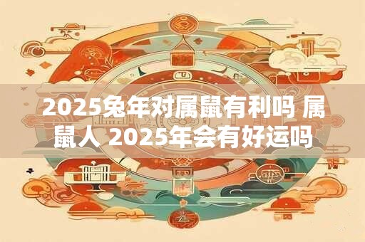 2025兔年对属鼠有利吗 属鼠人 2025年会有好运吗