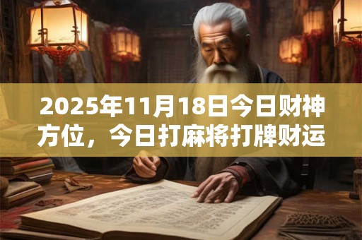 2025年11月18日今日财神方位,今日打麻将打牌财运方位 2025年11月18日今日财神方位,今日打麻将打牌财运方位