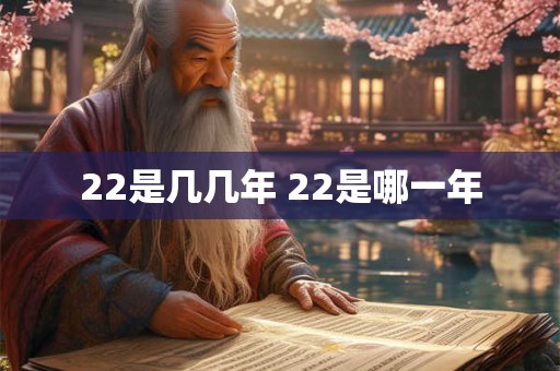 22是几几年 22是哪一年
