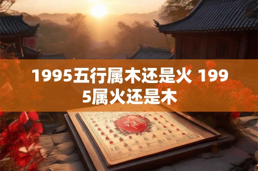 1995五行属木还是火 1995属火还是木