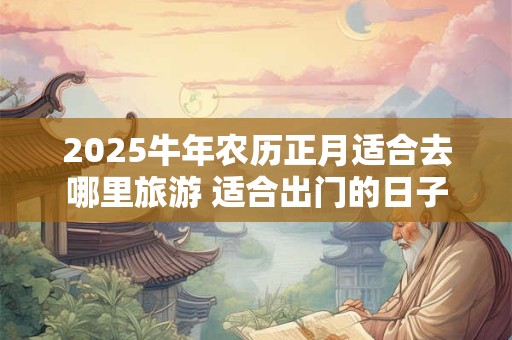 2025牛年农历正月适合去哪里旅游 适合出门的日子