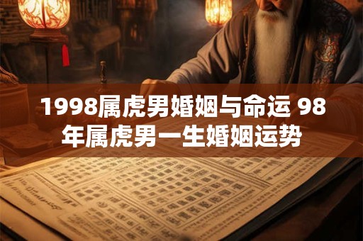 1998属虎男婚姻与命运 98年属虎男一生婚姻运势