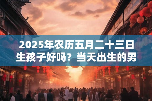 2025年农历五月二十三日生孩子好吗？当天出生的男孩命运详解