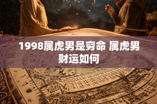 1998属虎男是穷命 属虎男财运如何
