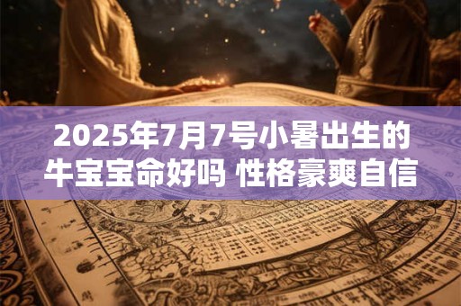 2025年7月7号小暑出生的牛宝宝命好吗 性格豪爽自信