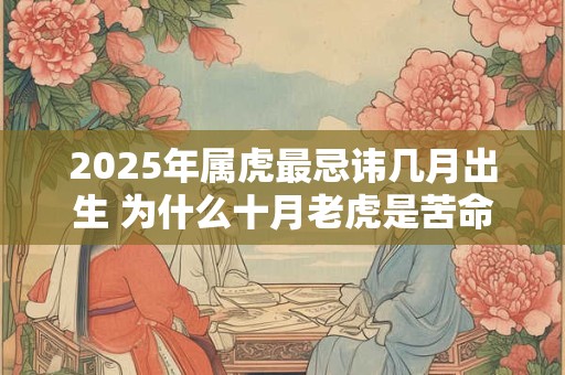 2025年属虎最忌讳几月出生 为什么十月老虎是苦命月 2025年属虎最忌讳几月出生 为什么十月老虎是苦命月