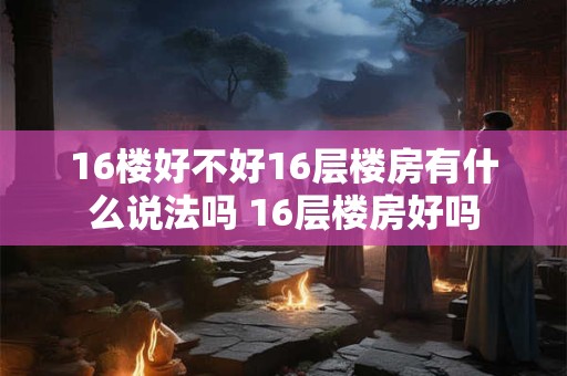 16楼好不好16层楼房有什么说法吗 16层楼房好吗