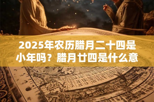 2025年农历腊月二十四是小年吗？腊月廿四是什么意思？