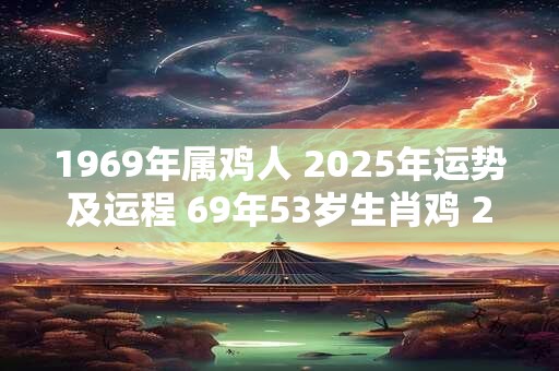 1969年属鸡人 2026年运势及运程 69年53岁生肖鸡 2026年每月运势 1969年属鸡人 2026年运势及运程 69年53岁生肖鸡 2026年每月运势
