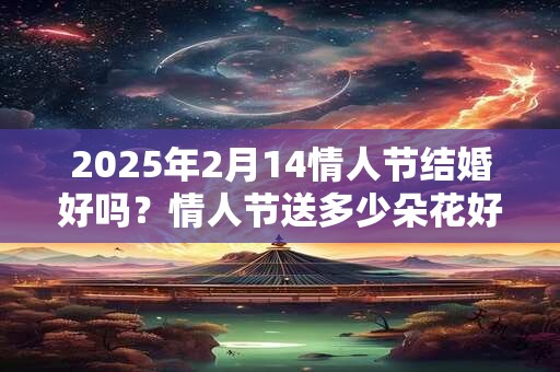 2025年2月14情人节结婚好吗？情人节送多少朵花好？