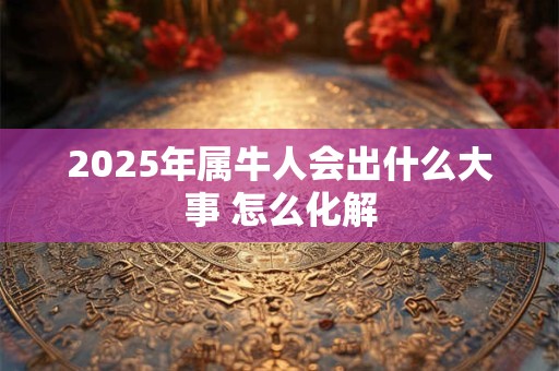 2025年属牛人会出什么大事 怎么化解 2025年属牛人会出什么大事 怎么化解