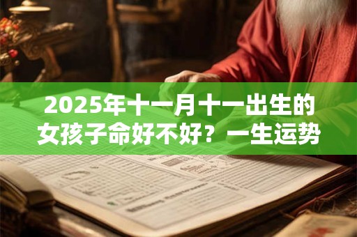 2025年十一月十一出生的女孩子命好不好?一生运势咋样 2025年十一月十一出生的女孩子命好不好?一生运势咋样