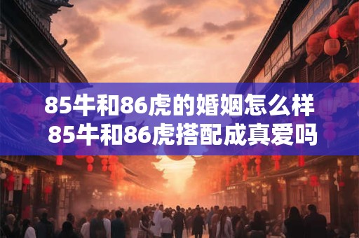 85牛和86虎的婚姻怎么样 85牛和86虎搭配成真爱吗