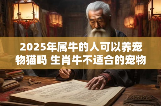 2025年属牛的人可以养宠物猫吗 生肖牛不适合的宠物
