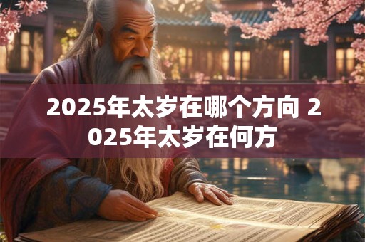 2025年太岁在哪个方向 2025年太岁在何方