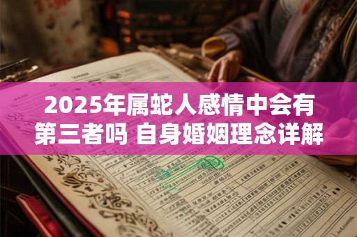 2025年属蛇人感情中会有第三者吗 自身婚姻理念详解