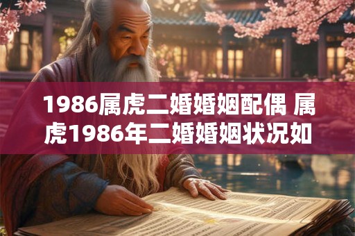 1986属虎二婚婚姻配偶 属虎1986年二婚婚姻状况如何 1986属虎二婚婚姻配偶 属虎1986年二婚婚姻状况如何