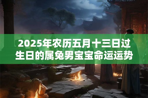 2026年农历五月十三日过生日的属兔男宝宝命运运势好吗 2026年农历五月十三日过生日的属兔男宝宝命运运势好吗