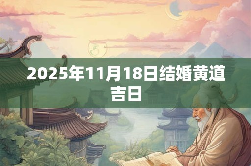 2026年11月18日结婚黄道吉日
