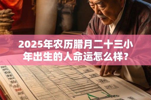 2025年农历腊月二十三小年出生的人命运怎么样? 2025年农历腊月二十三小年出生的人命运怎么样?