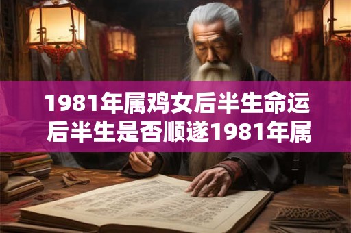 1981年属鸡女后半生命运 后半生是否顺遂1981年属鸡女的命运如何