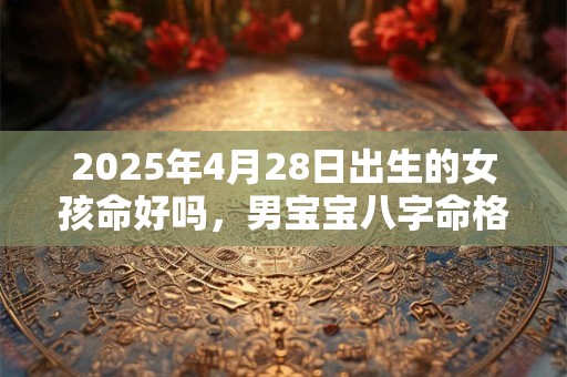2025年4月28日出生的女孩命好吗，男宝宝八字命格