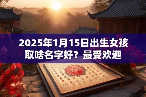 2025年1月15日出生女孩取啥名字好？最受欢迎