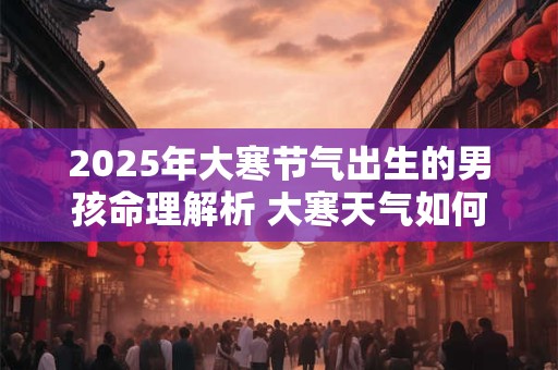 2025年大寒节气出生的男孩命理解析 大寒天气如何