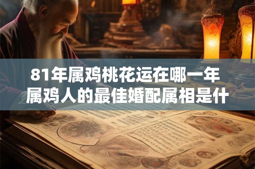 81年属鸡桃花运在哪一年 属鸡人的最佳婚配属相是什么