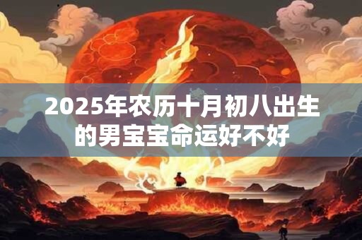 2026年农历十月初八出生的男宝宝命运好不好 2026年农历十月初八出生的男宝宝命运好不好