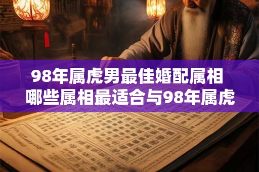 98年属虎男最佳婚配属相 哪些属相最适合与98年属虎男结婚