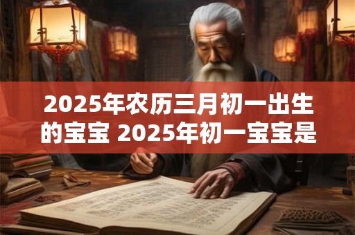 2025年农历三月初一出生的宝宝 2025年初一宝宝是什么时候出生的