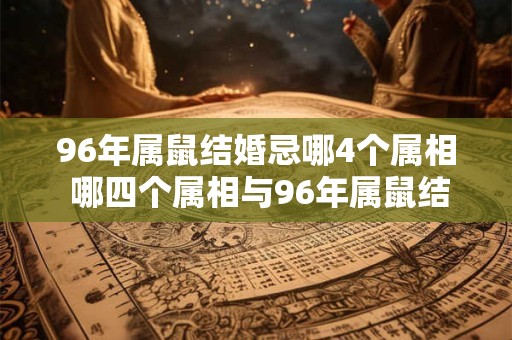 96年属鼠结婚忌哪4个属相 哪四个属相与96年属鼠结婚相冲应该忌避